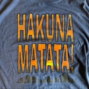 1994 Hanes Disney Lion King “Hakuna Matata” T-Shirt | NWOT Men’s Vintage T Shirt